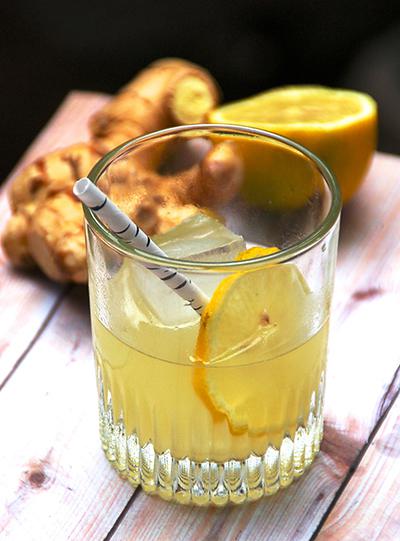 ترکیب زنجبیل و لیمو