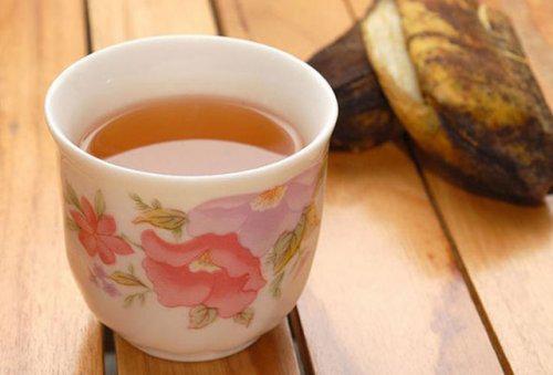 چای موز و دارچین
