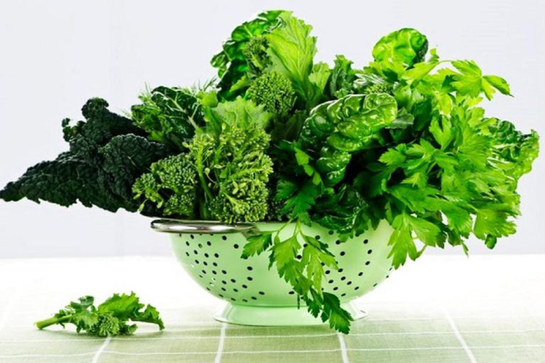 سبزیجات برگدار و افزایش گردش خون