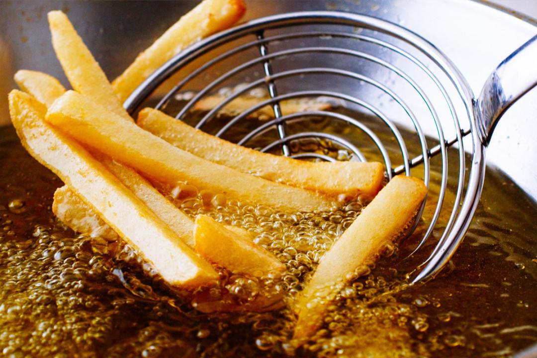 سرخ کردن غذا با روغن زیتون